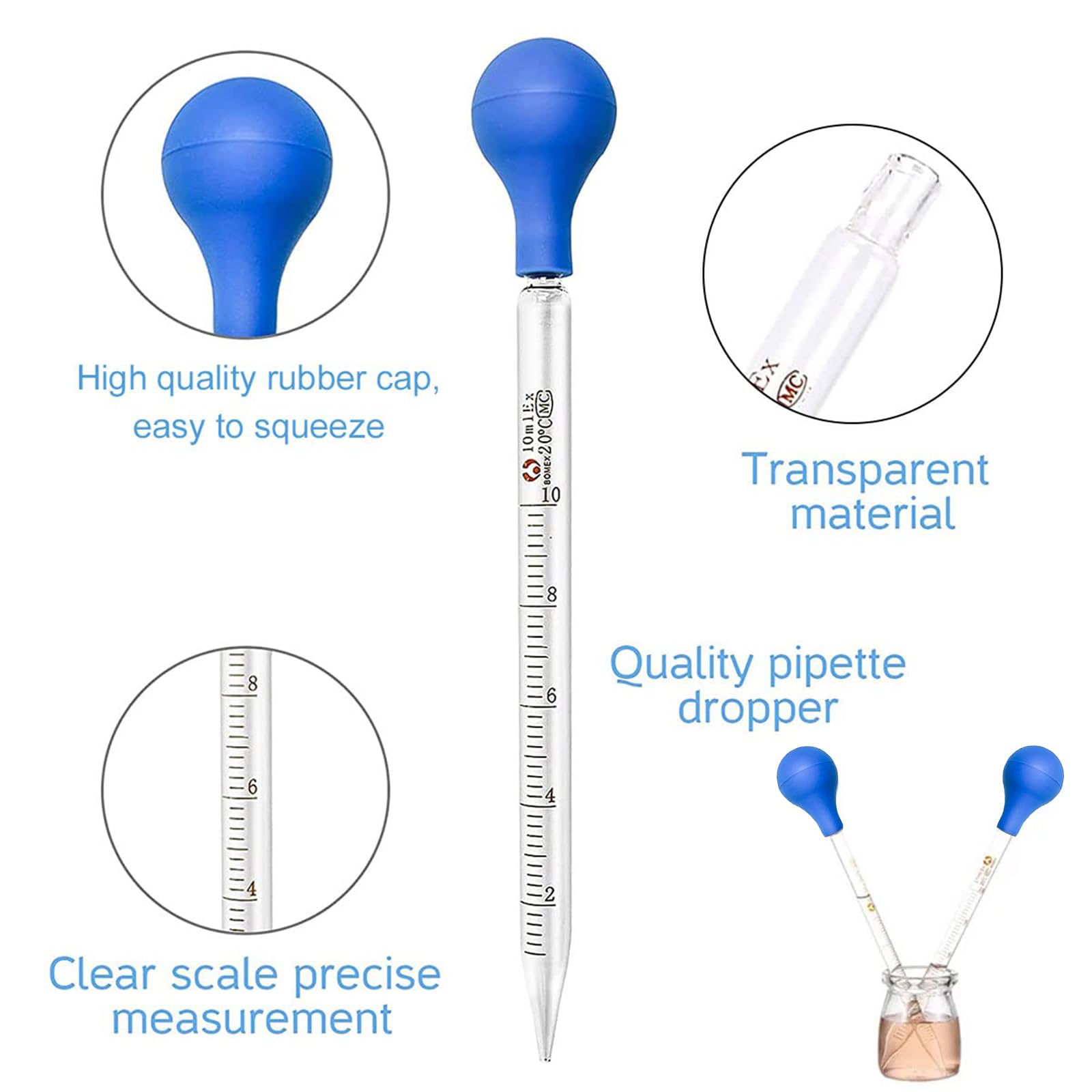 Pipette en verre 10 ml 562