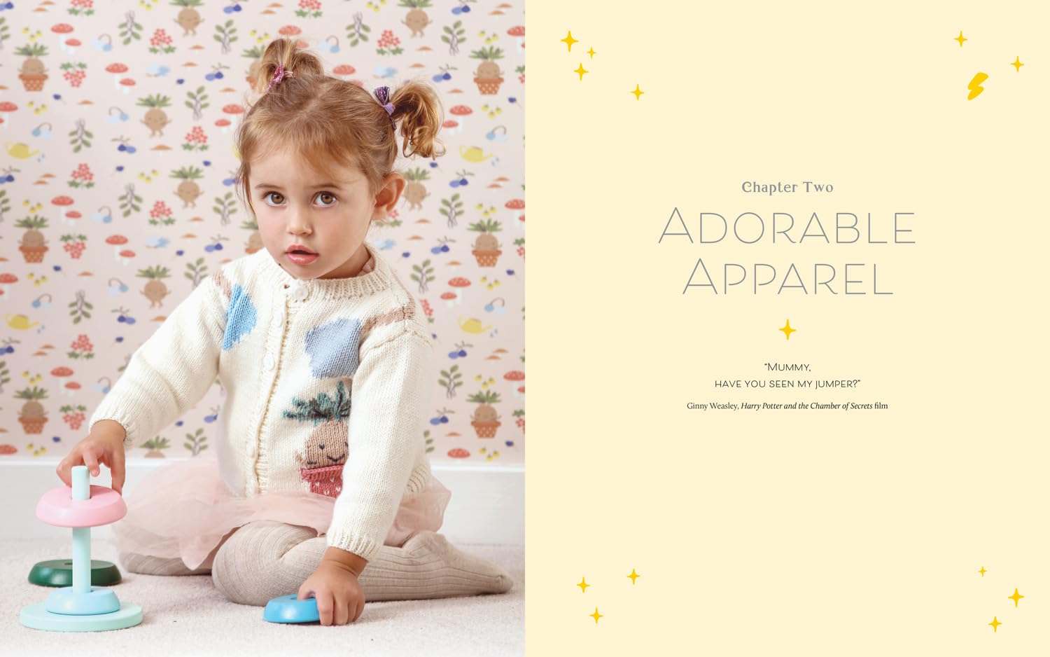 Harry Potter: Knitting Magic for Baby and Toddler: The official craft pattern book for fans of the series