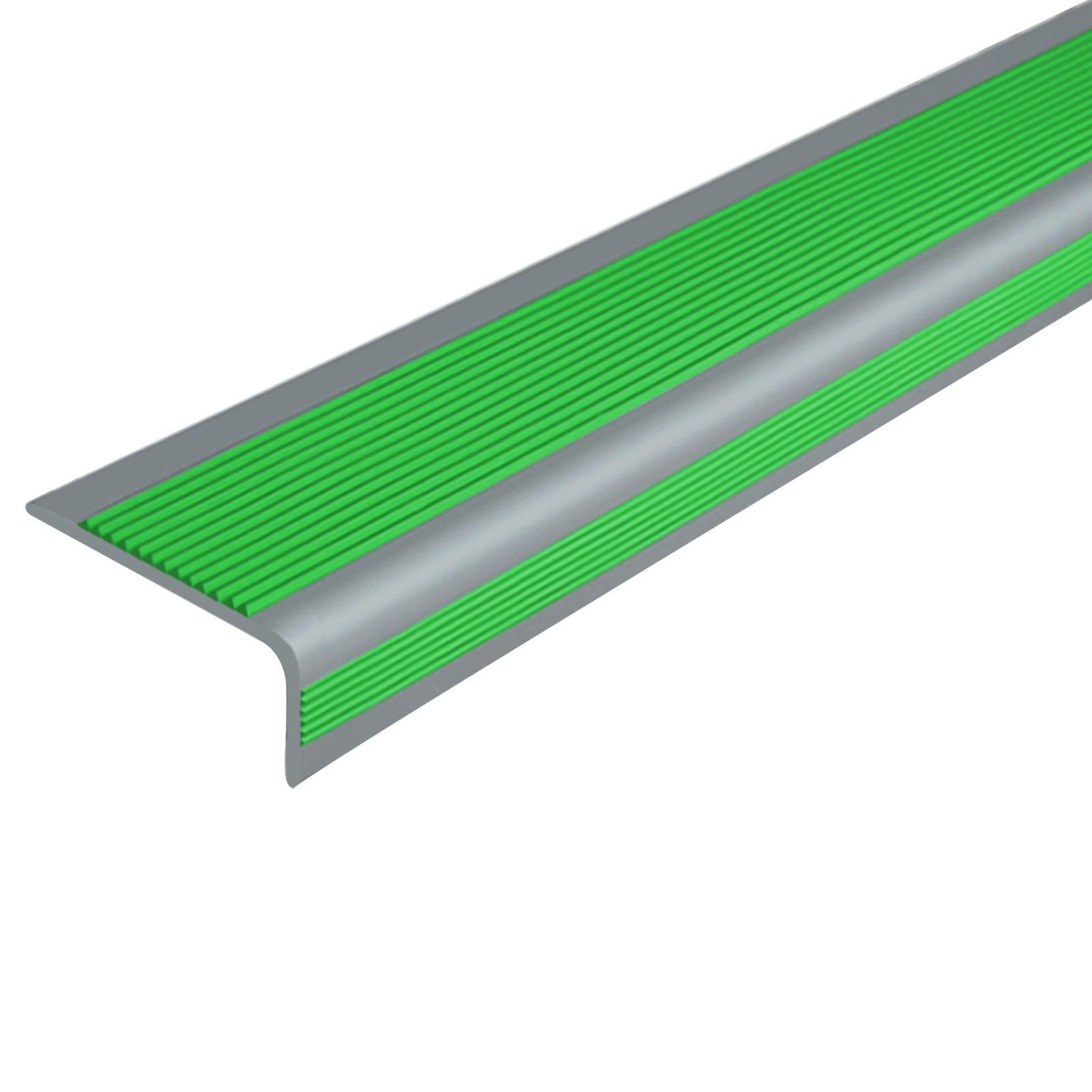 Protezione autoadesiva per bordi scale, 5 x 2,5 cm, per interni ed esterni, stacca e attacca, lunghezza 30 m, soluzione sicura per pavimenti