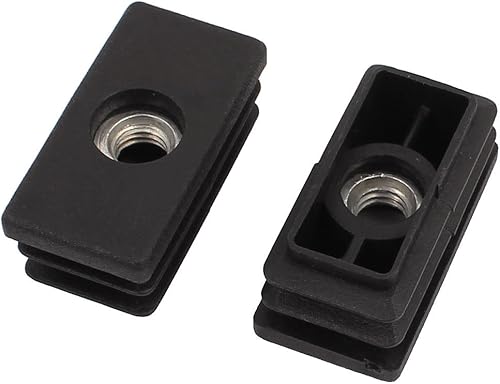 Miniatura 2 de IIVVERR Muebles Mesa Silla Rectángulo Forma Ajustable Nivelación Pies 1.575x0.787x0.709 in 30pcs (Muebles Mesa Silla Rectángulo Forma Pies de