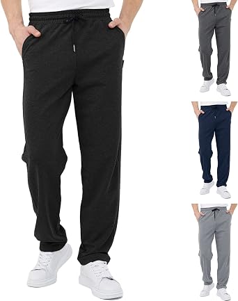 Amazon.com: TTQVQ Pantalones deportivos de mezcla de algodón para hombre, talla  grande, cintura elástica, cordón ajustable, pantalones deportivos para  otoño e invierno, pantalones de correr : Ropa, Zapatos y Joyería