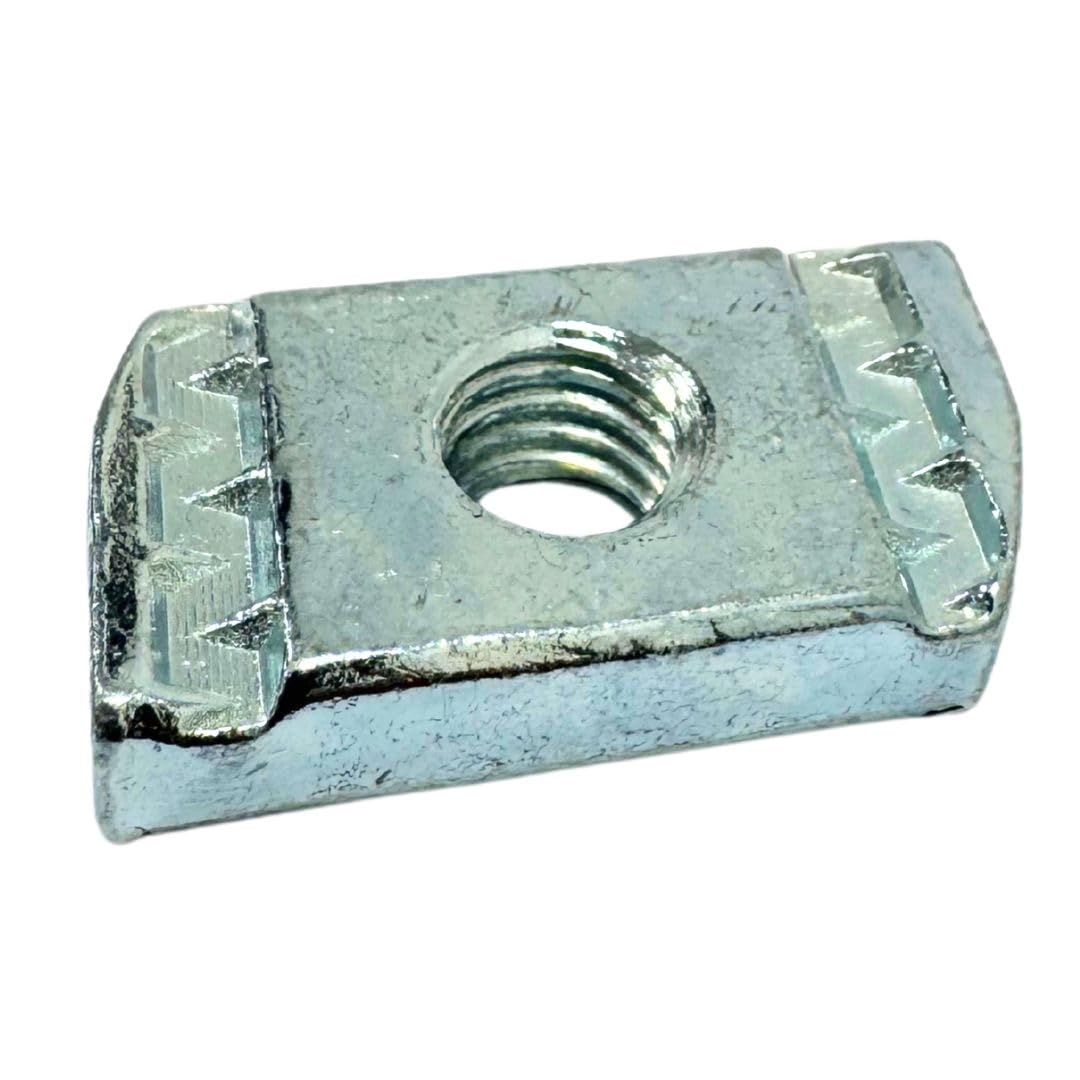 M10 Plain Channel NUT - 100 Per Box - Bright Zinc Plated (BZP) - (CNP10) — image 1
