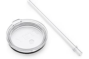 Straw Lid for YETI Rambler 30oz Tumbler with Screw Top Design