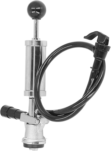 4in Thread Beer Keg Pump Stainl Steel Keg Party Pump with Tap for Rican D System Kegs,Home Appnce Parts Soda Water Parts