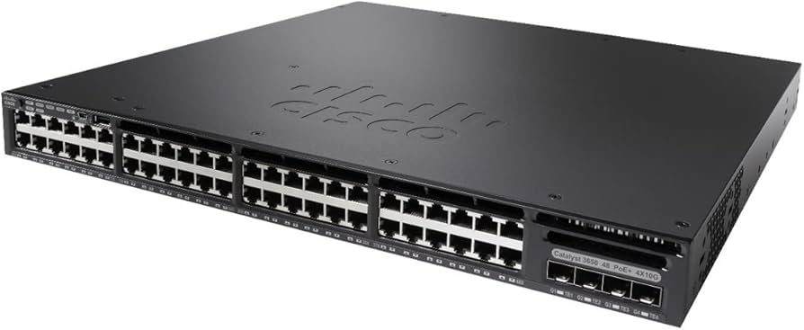 【CCNA、CCNP】 Cisco L3スイッチ3650 検証 CCNA、CCNP】1台セットCisco L3スイッチ3650