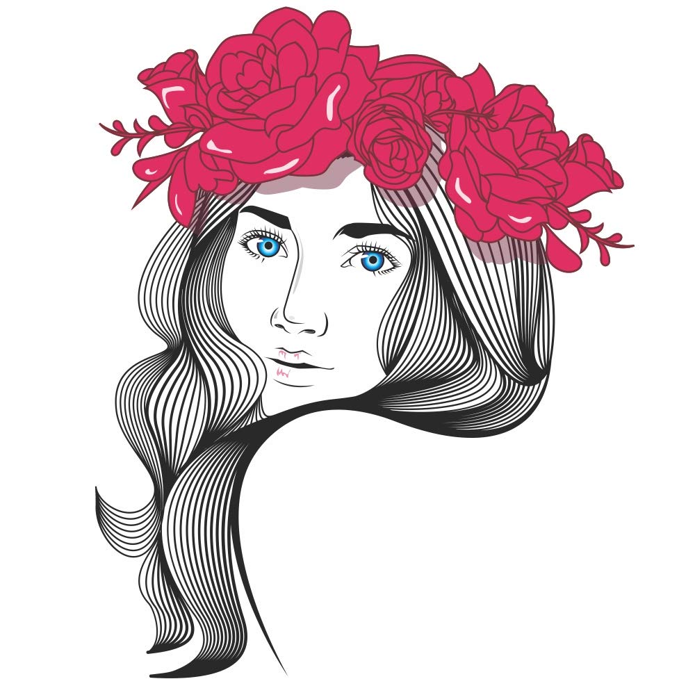Wallstick Women's Day Wall Sticker (Vinyl, 44 cm x 49 cm) (45-1301)-image-7