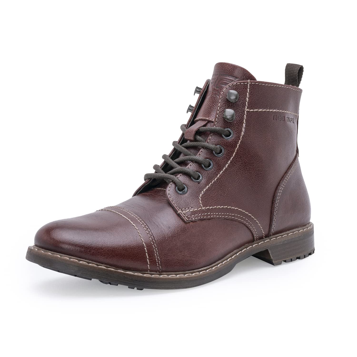 Buy Red Tape Men's Bordo Ankle Length Boots8 at Amazon.in