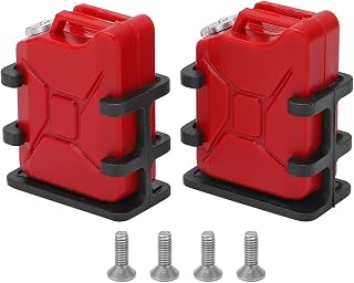 RC Products 1/8 1/10 RC Crawler Car Decoration Accessory RC Rock Crawler Scale Red Jerry Gas Can Jug