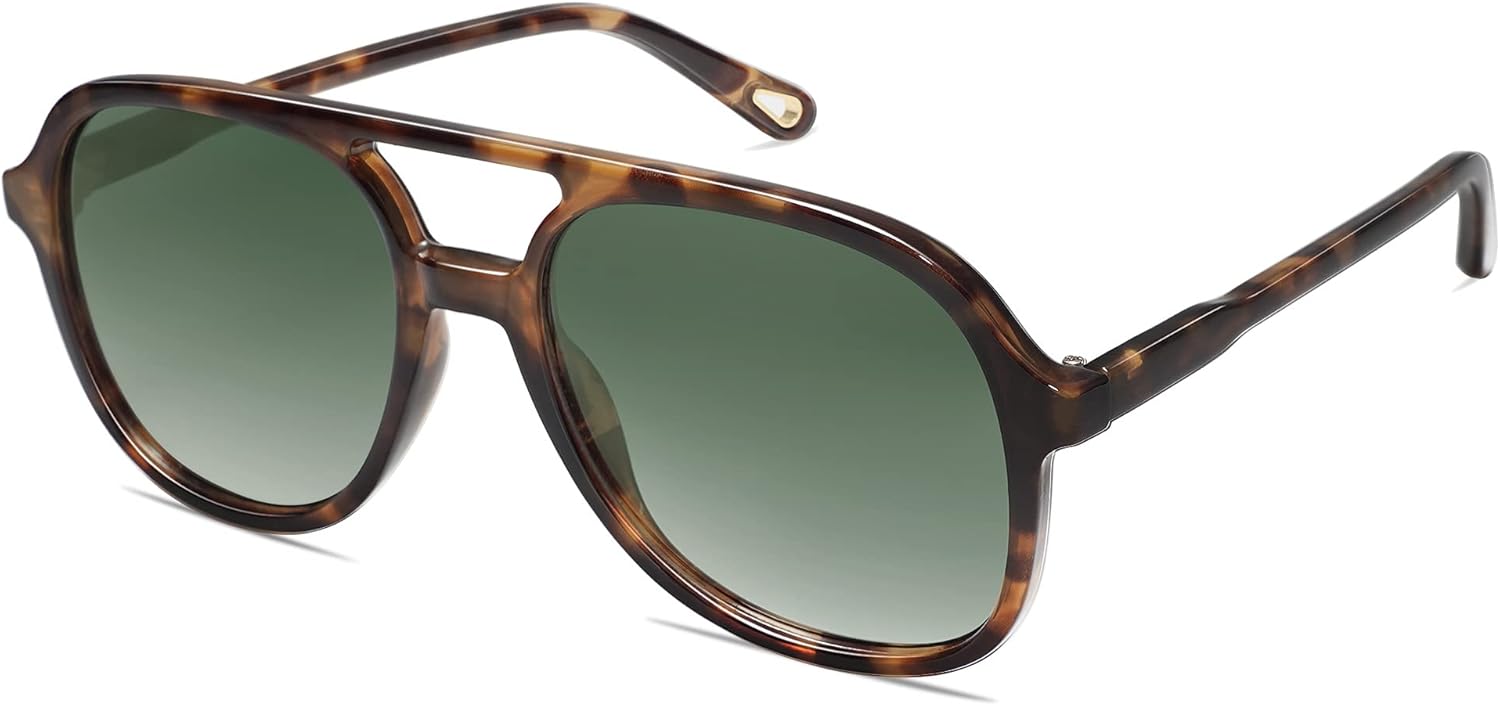 Gafas de sol aviador retro polarizadas sojos mujeres hombres cl sicos 70s  vintage cuadradas aviador sj2174