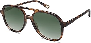 SOJOS Retro Polarized Aviator Sunglasses for Women Men Classic 70s Vintage Trendy Square Oversized Aviators Price In India