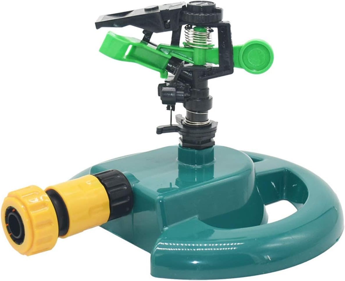 Gardening Watering System Tools Irrigation Agricultural Rocker Arm Sprinkler, with Support 360-degree Rotating Lawn Sprinkler, Agricultural Garden Irrigation 1pcs (Color : 3I4 Hose)