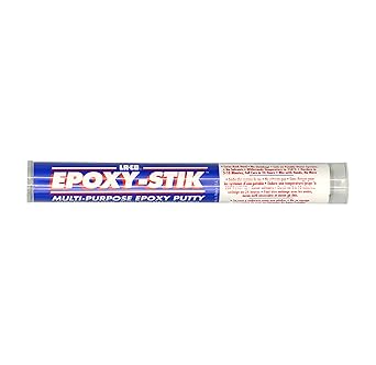 LA-CO Epoxy-Stik Repair Sealants Compound Stick, 250 Degree F Temperature, 4 oz