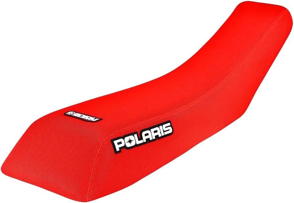 Enjoy Mfg Seat Cover - Compatible Fit for 1995-2003 Polaris Scrambler 250 400 500 Trailblazer 250 #243 (All Black Standard) : Automotive