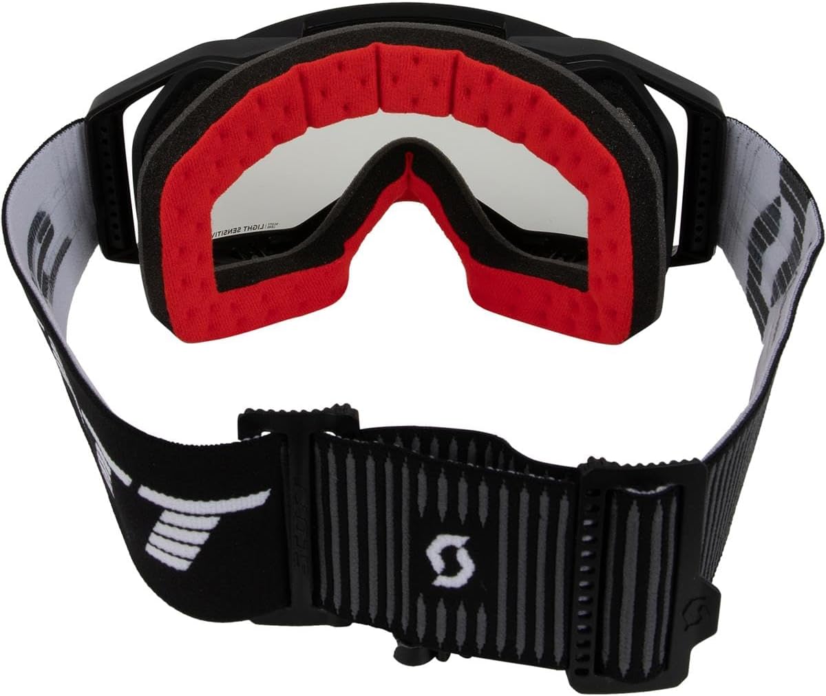 Scott Usa Prospect 2.0 Goggles (One Size Fits Most, Black/White / Light Sensitive Gray Lens)