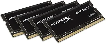 Kingston Technology HyperX Impact 32GB Kit (4x8GB) 2400MHz DDR4
