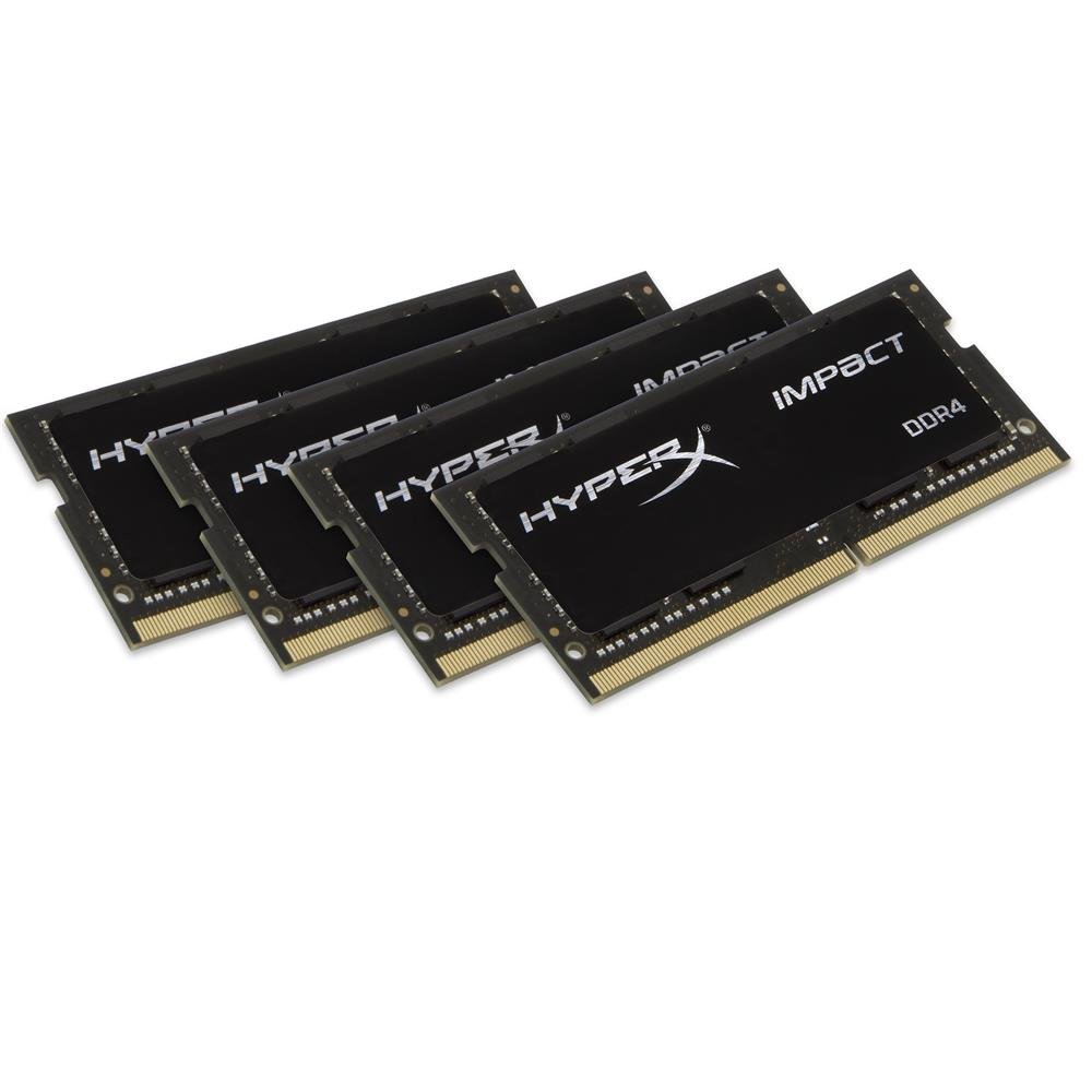 Kingston Technology HyperX Impact 32GB Kit (4x8GB) 2400MHz DDR4