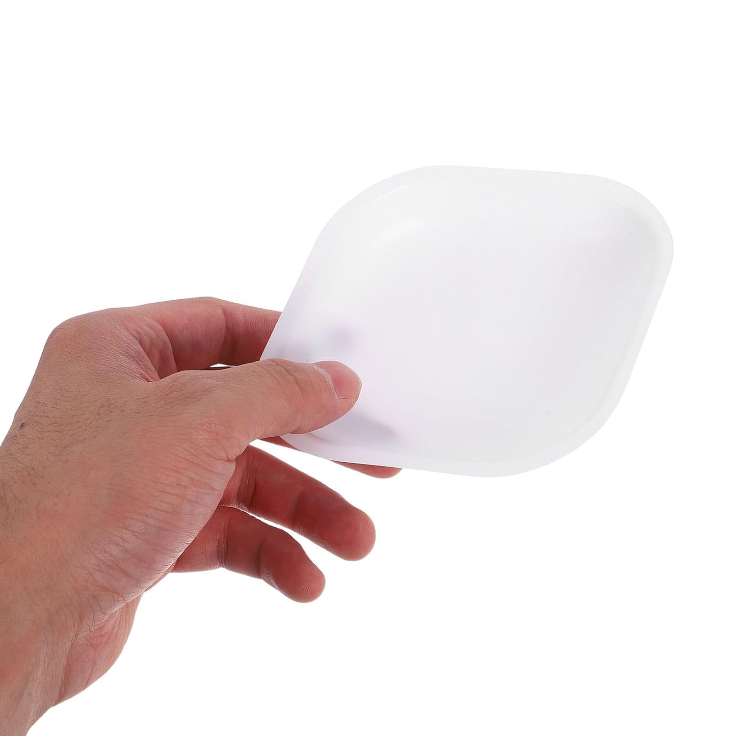 30pcs Plastic Weighing Dishes Set Small, Medium Large Diamond-Shaped Weigh Boats for Powder and Liquid Measurement, Lab Scale Trays for Mixing and Sample Weighing