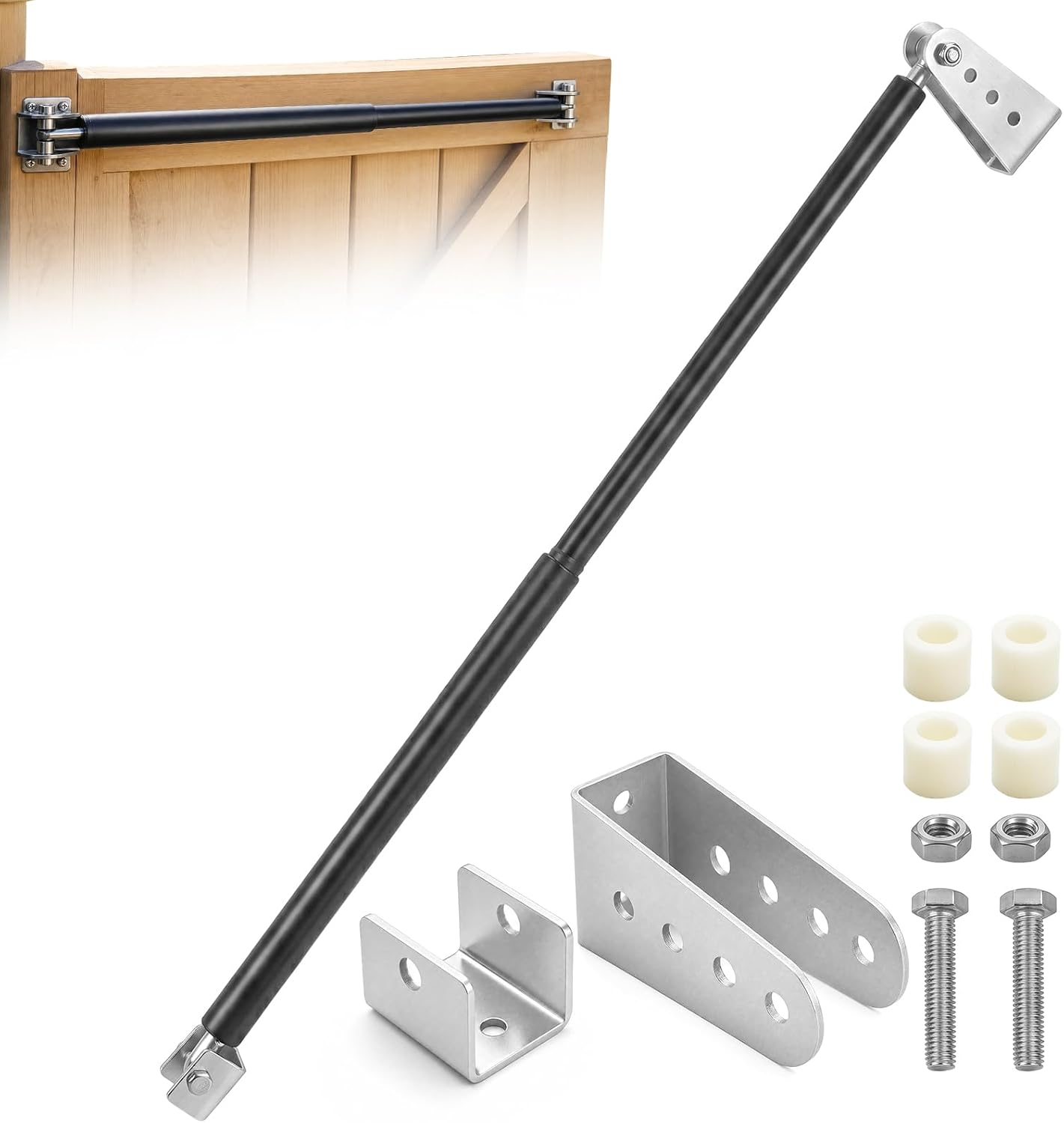 TB200 Hydraulic Gate Closer,Rust Resistant Automatic Gate Closer