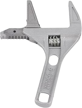 Adjustable Wrench Stubby Adjustable Wrench Lightweight Wide Jaw Adjustable Wrench for Live Elbow Quick Connector Double Head Valve