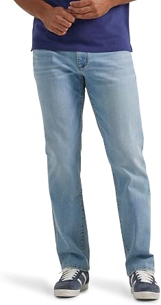 Lee Mens Extreme Motion Regular Straight Jean