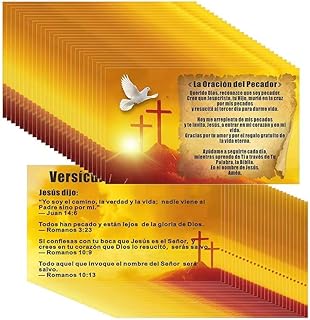 “200 Pcs Christian Bible Verse Cards, Spanish Prayer & Evangelism Cards for Gifts and Religious Events