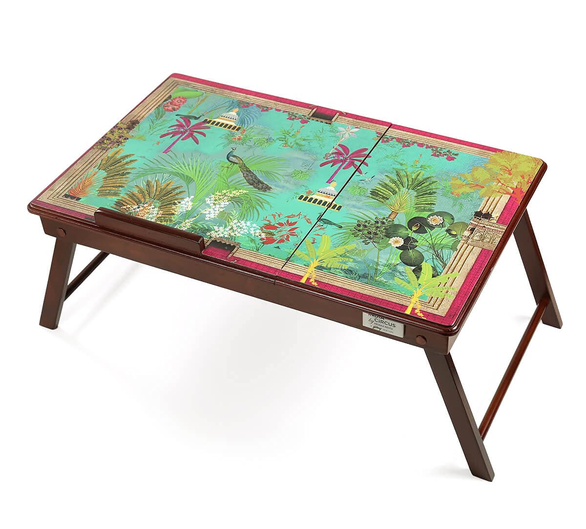 India Circus by Krsnaa Mehta The Peacock Throne Multipurpose Laptop Table Desk for Study and Reading with Foldable and Portable Legs (B0CYQ6B1Y4) Amazon Price History, Amazon Price Tracker