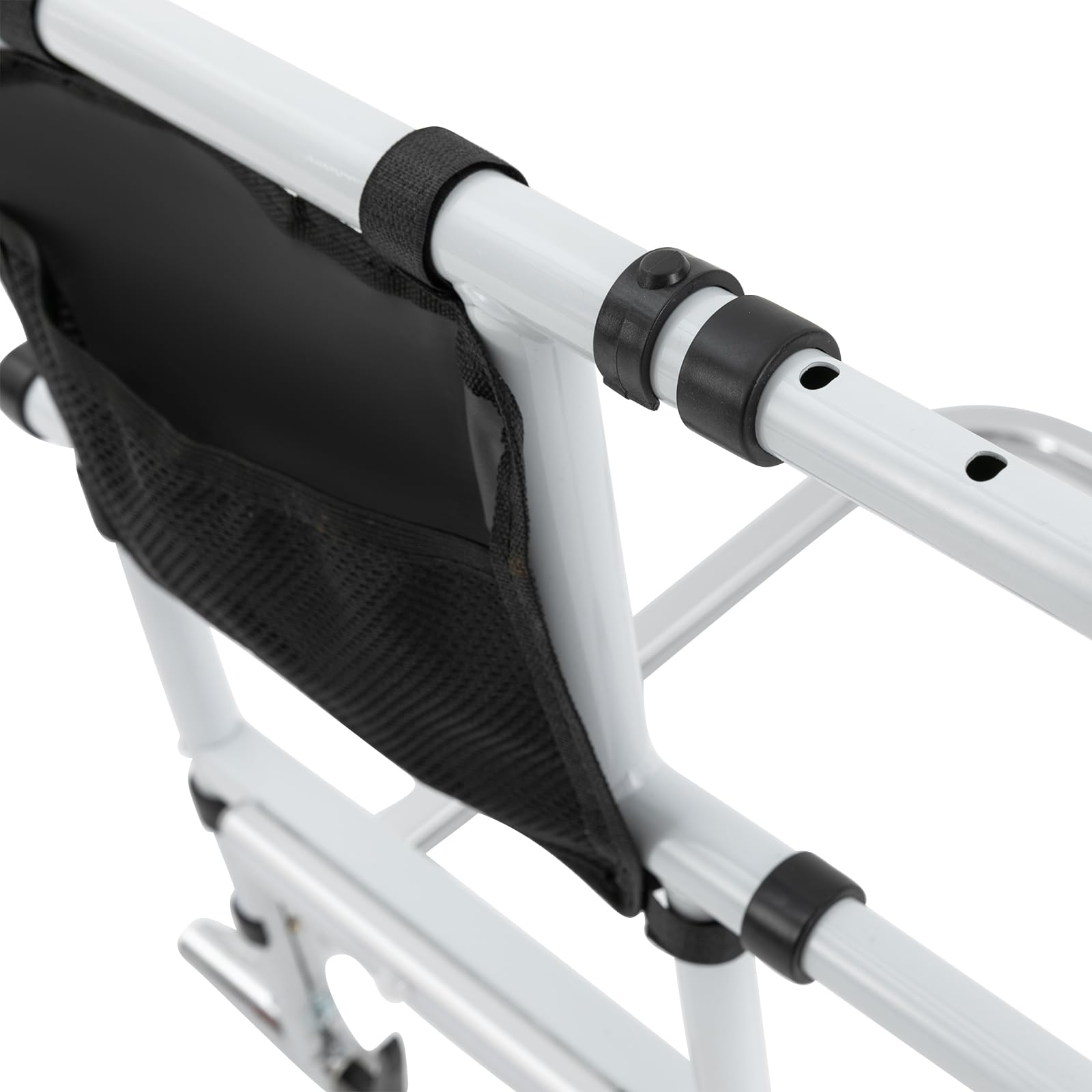 HANGKAI Barandilla de cama anticaída ajustable en altura y longitud, Asidero para Cama, Riel auxiliar plegable con luz de sensor, Barandilla de seguridad para personas mayores, discapacitados