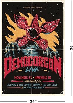 Amazon.co.jp: ストレンジャー・シングス - テレビ番組ポスター