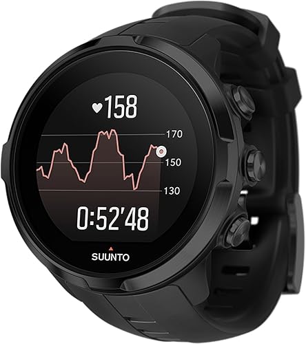 SUUNTO Spartan Ultra Titanium Heart Rate Monitor Black, One Size