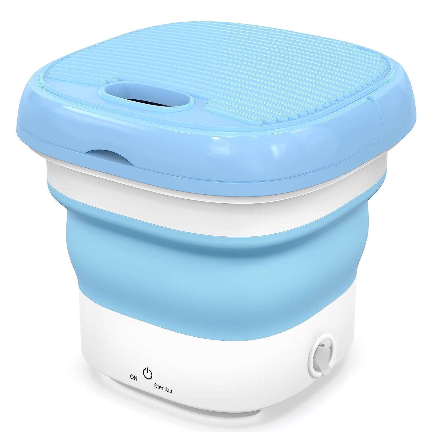 Nileey Washing Machine Portable Mini Foldable Washer And Spin