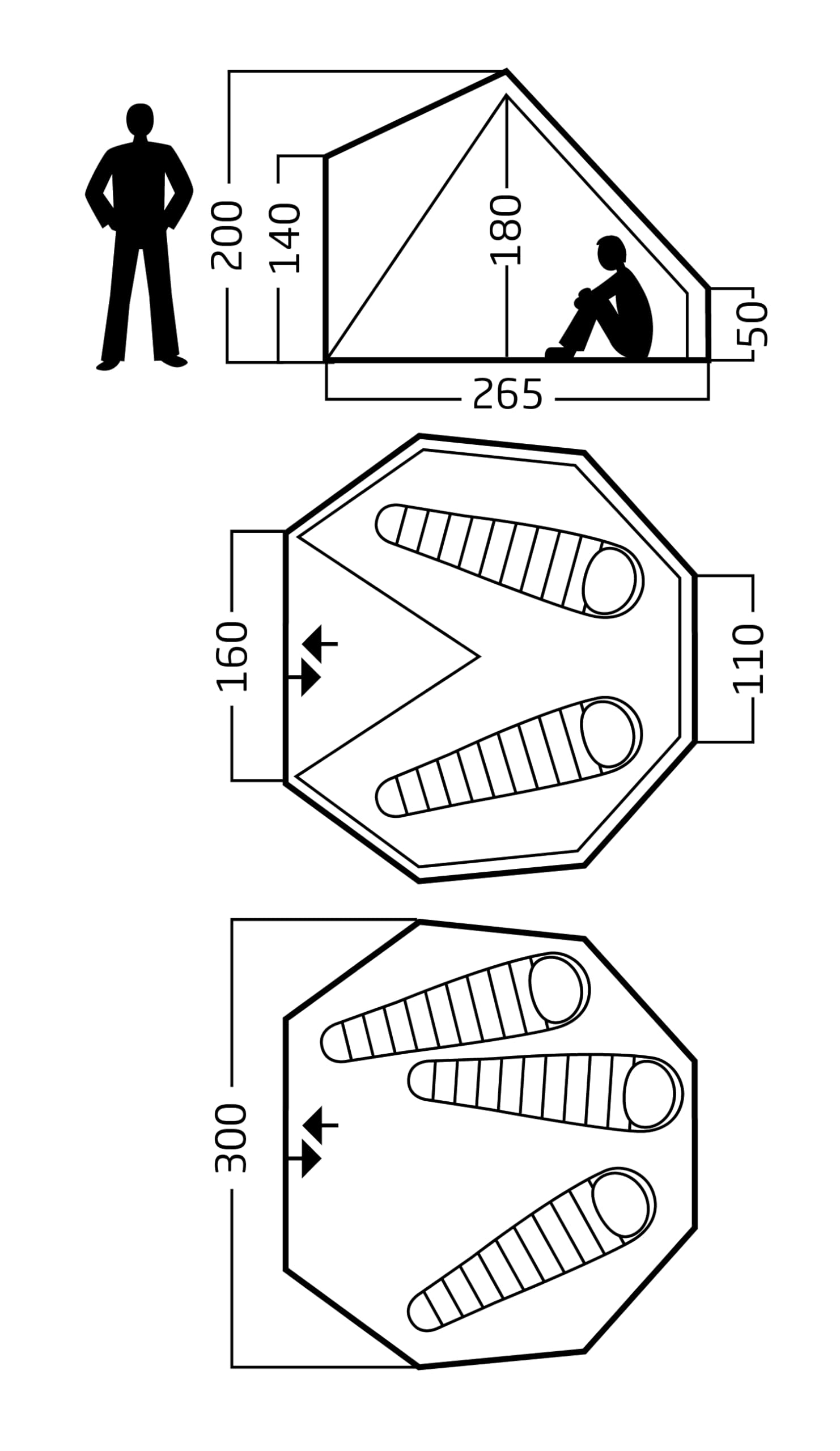 Nordisk Zelt Asgard 7.1 Technical Cotton Sandshell, Einheitsgrösse