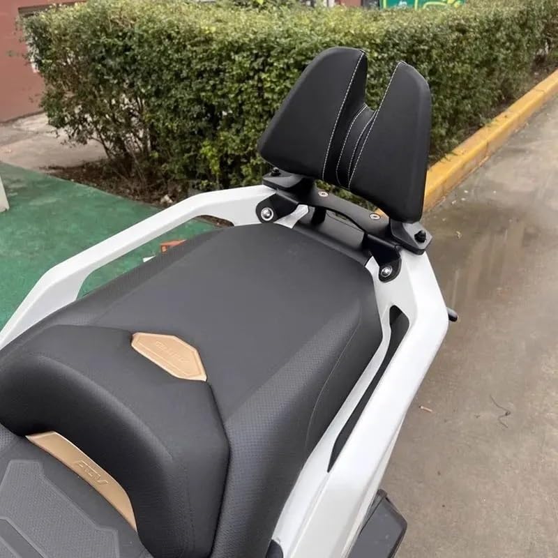 Motorcycle Backrest Pad Kits Motorcycle Modification Rear Passenger Backrest Waist Support Cushion for 368G 368 G 368-G