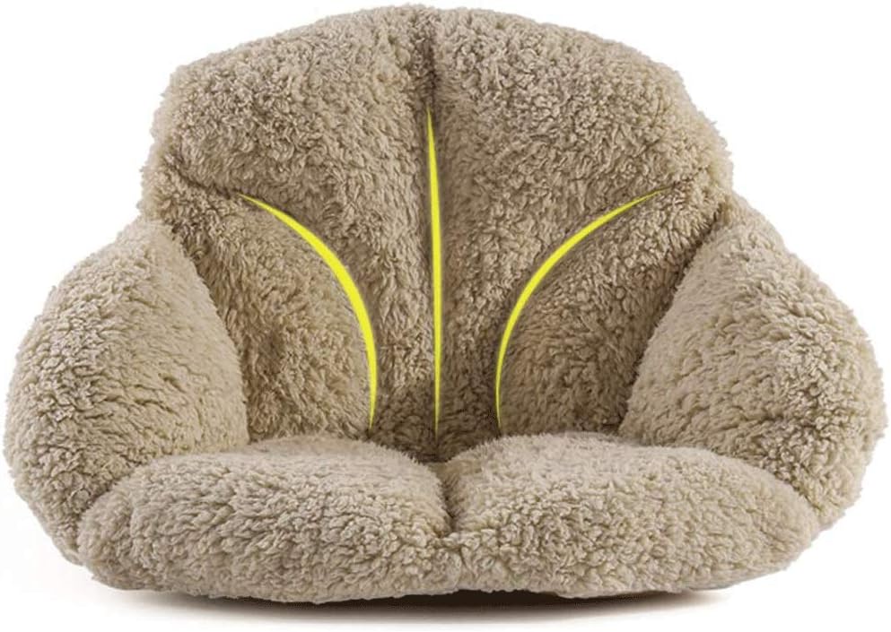 Lumbar Pillow-Lumbar Decorative Throw Pillow Covers Shag Pillows Cases Accent Cushion Covers for Bed Sofa Living Room Bedroom