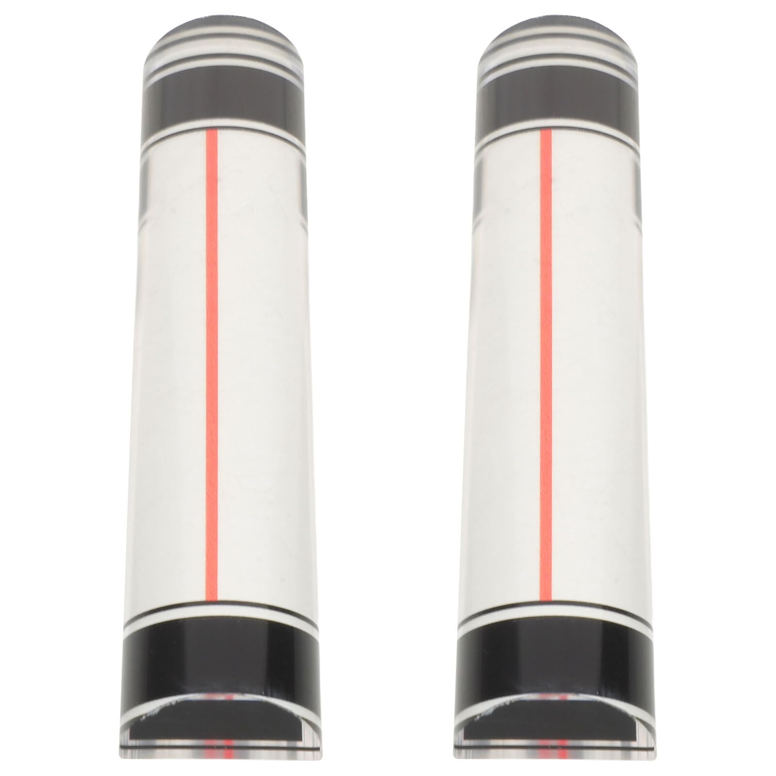 Loupe pour malvoyants x2 avec règle de lecture de 16 cm et curseur rouge coulissant