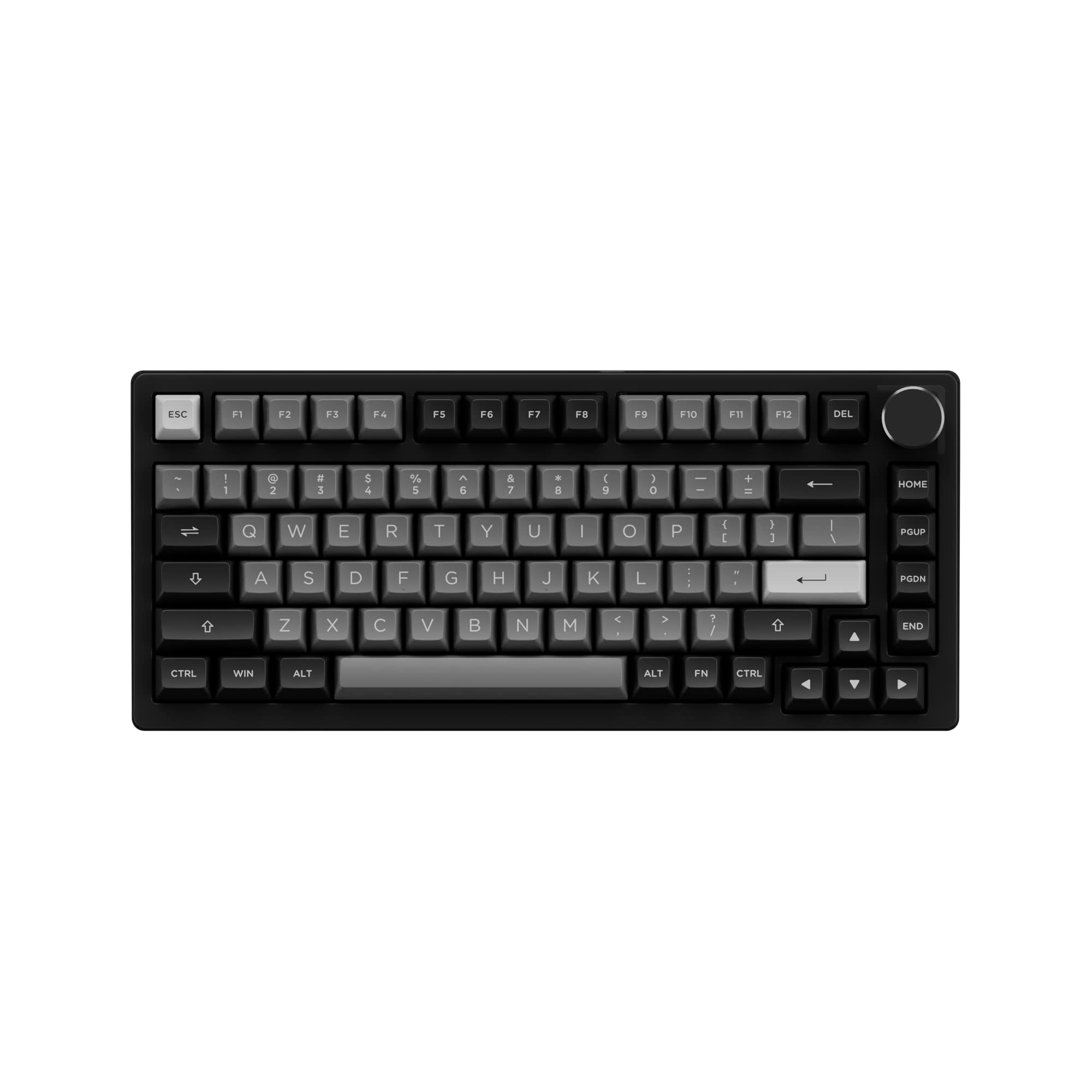 EPOMAKER AKKO PC75B Plus Hot Swappable RGB Mechanical Gaming Keyboard, Bluetooth 5.0/2.4Ghz/USB-C Wi