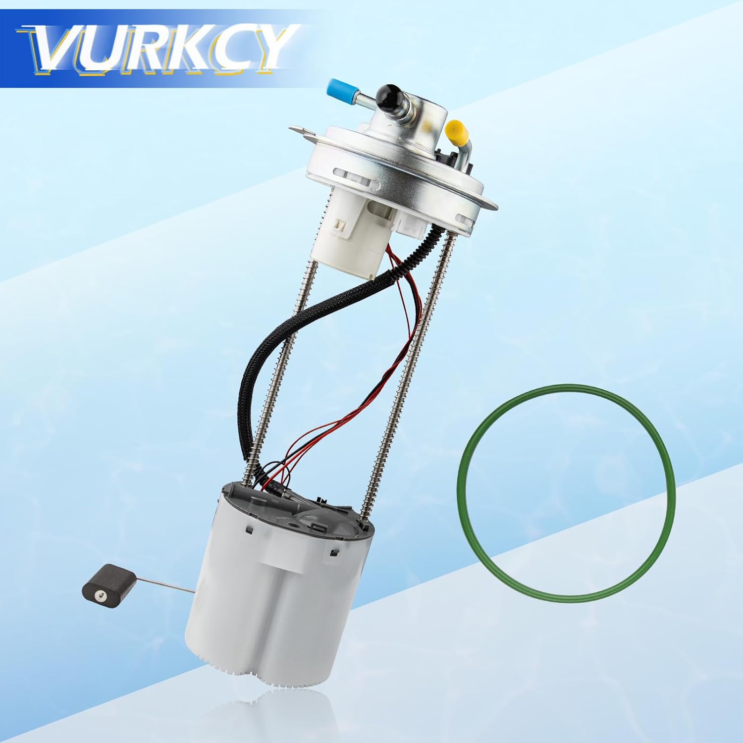 Electric Fuel Pump Module Assembly Compatible with 2007-2008 Chevrolet Silverado 1500 & GMC Sierra 1500, 4.8L 5.3L 6.0L 6.2L, Replace E3747M, FG1058