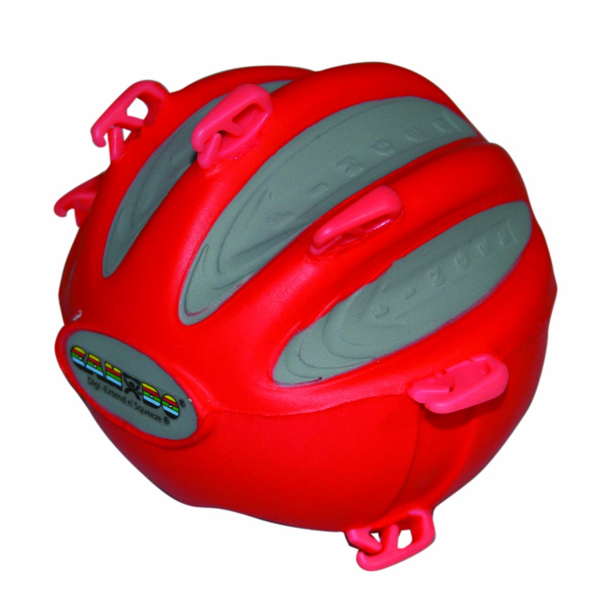 CanDo10-2271 Digi-Extend n' Squeeze Hand Exerciser, Small, Red-Light