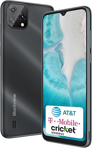 Smartphones desbloqueados Blackview A55 teléfonos desbloqueados con doble SIM 4G Android 11 3 GB16 GB ROM de almacenamiento de 128 GB teléfonos