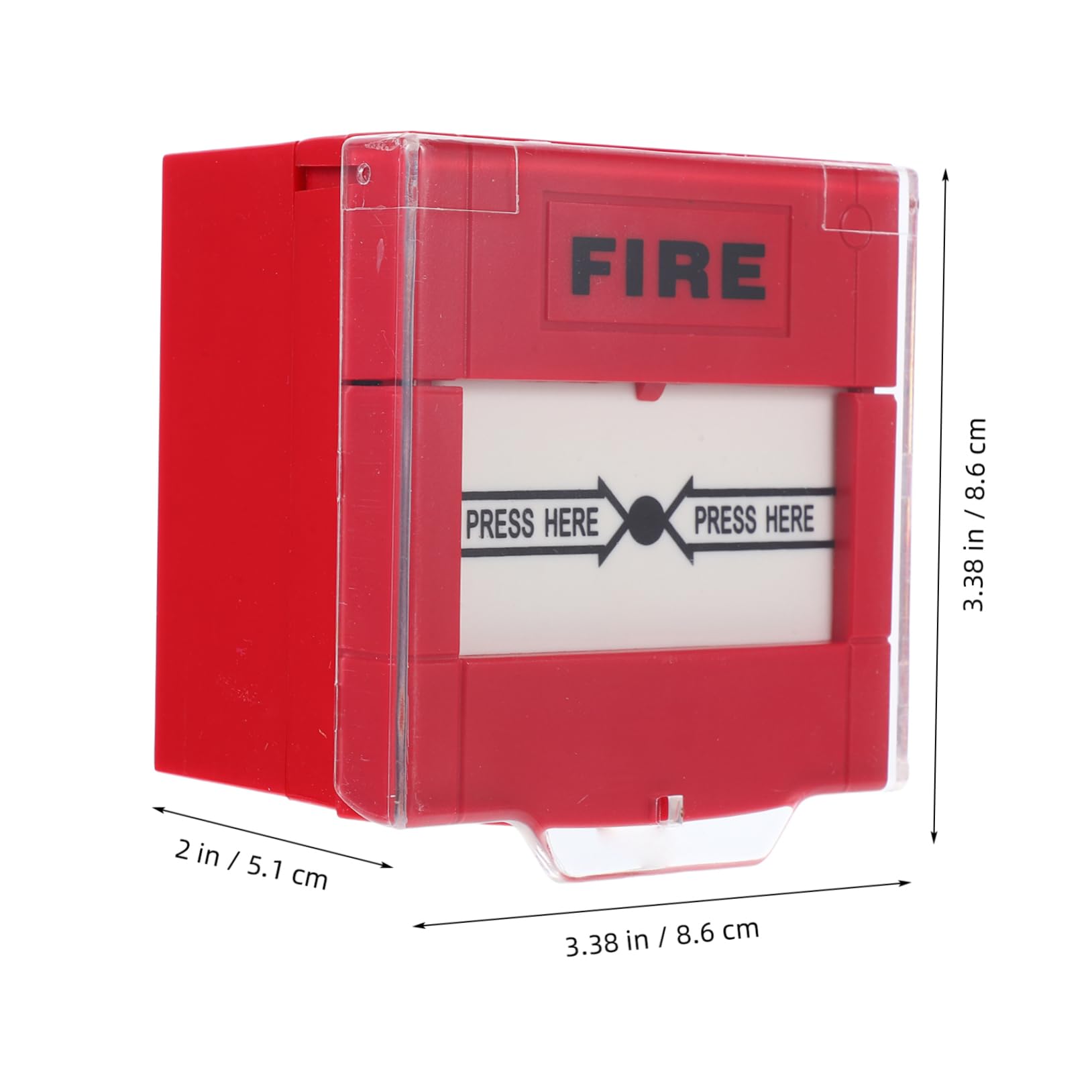 OSALADI Emergency Fire Reset Button Alarm Call Response Weatherproof Easy Installation