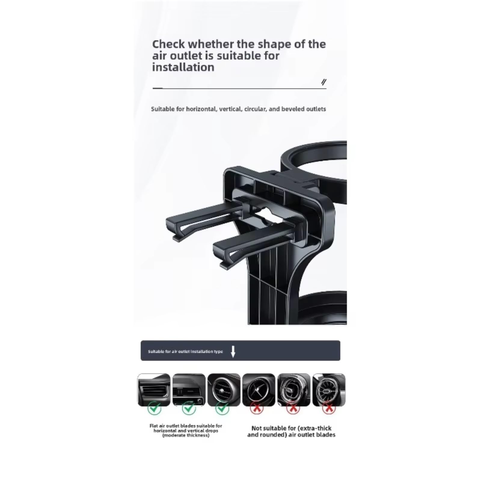 Soporte para Bebidas De Coche Portavasos Plegable Universal para Coche