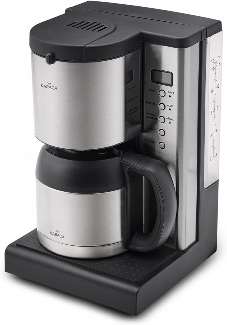KARACA Coffee Art Aroma Filter Coffee Machine,1.35lt / 2.97lb Capacity