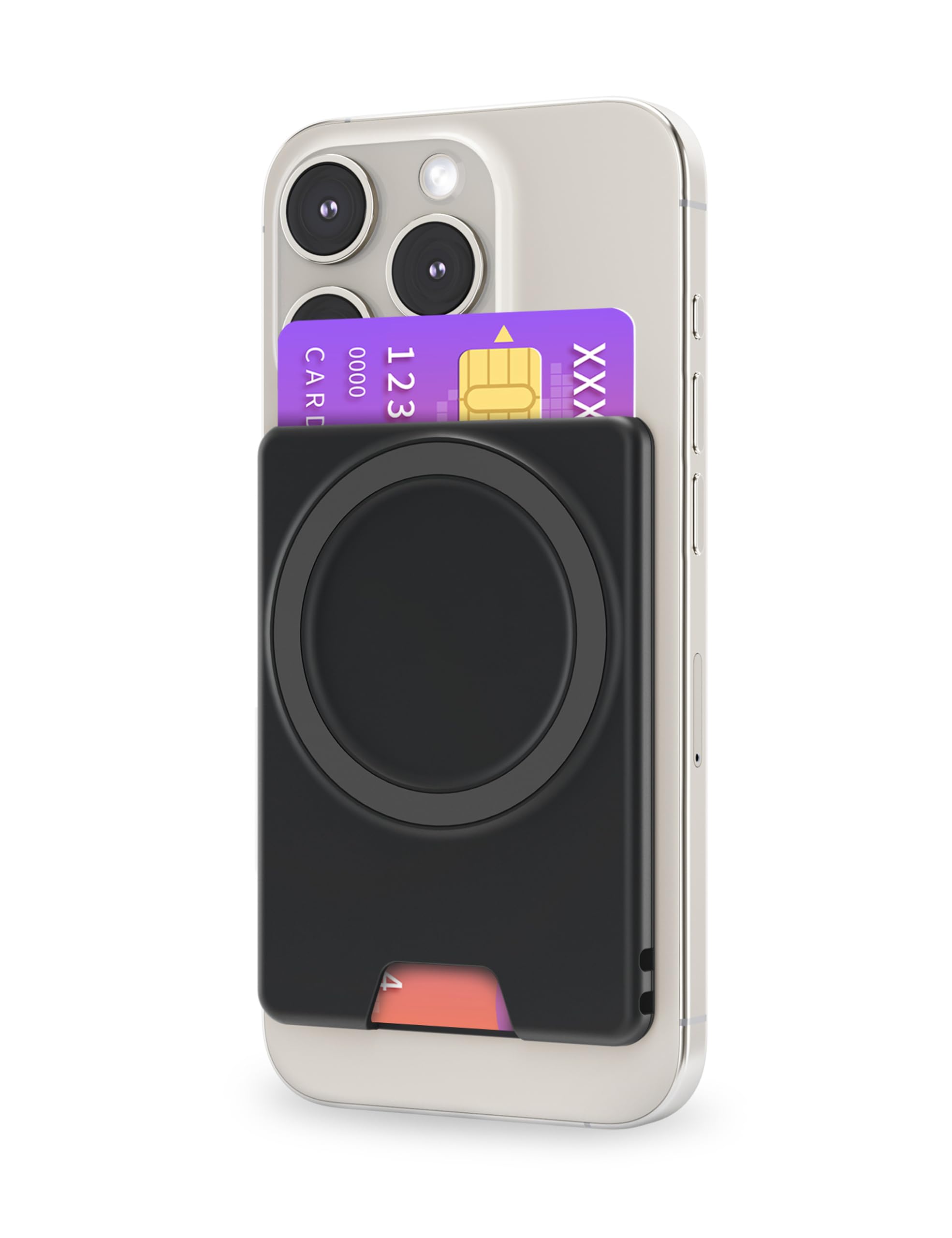 Amazon.com: PROfezzion Double Sided Magnetic Phone Wallet, Anti
