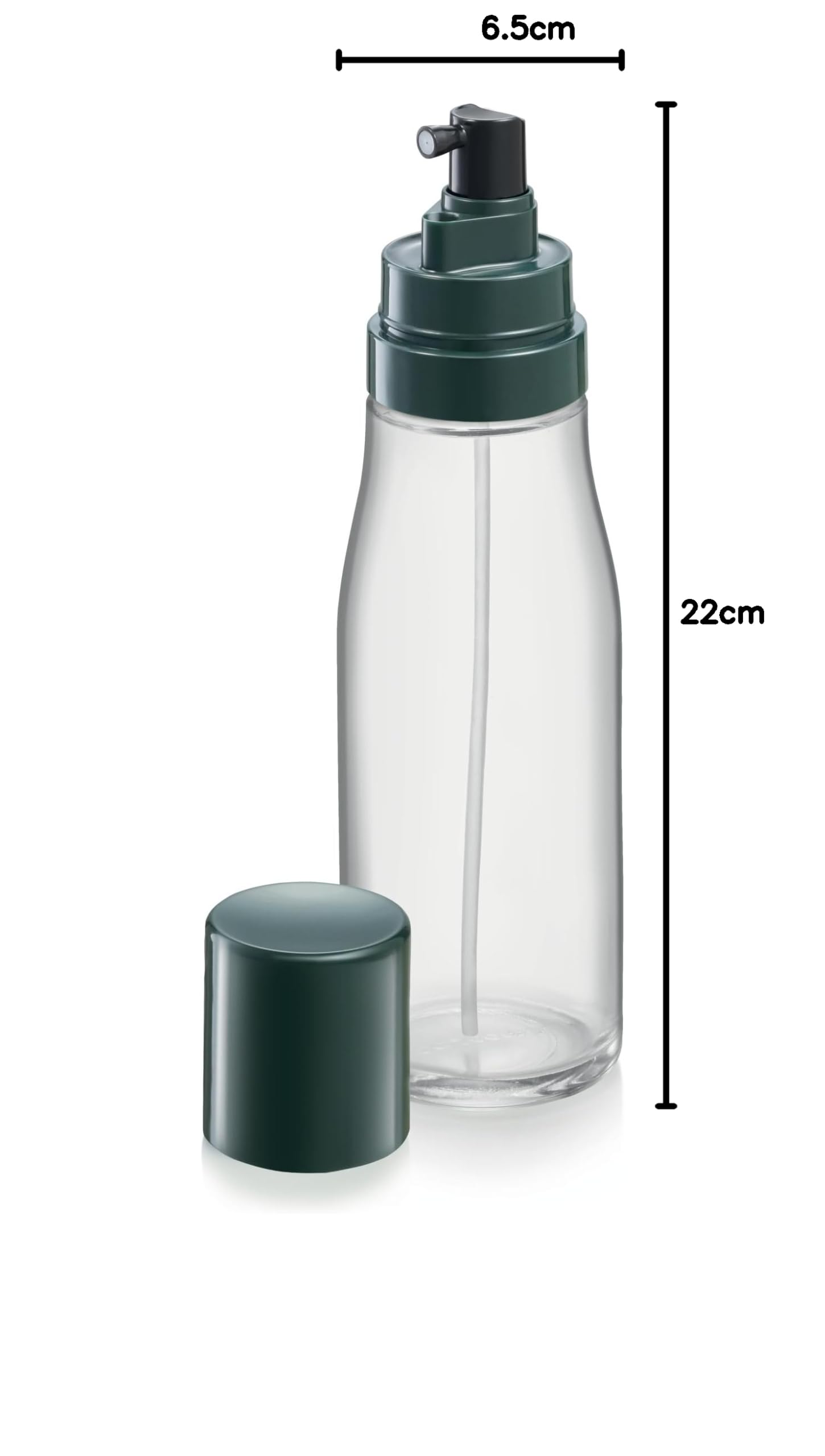 Tescoma 428652 Dozownik natryskowy do frytkownicy powietrznej do oleju i octu z wylewką i rozpylaczem, 250 ml, linia GrandCHEF