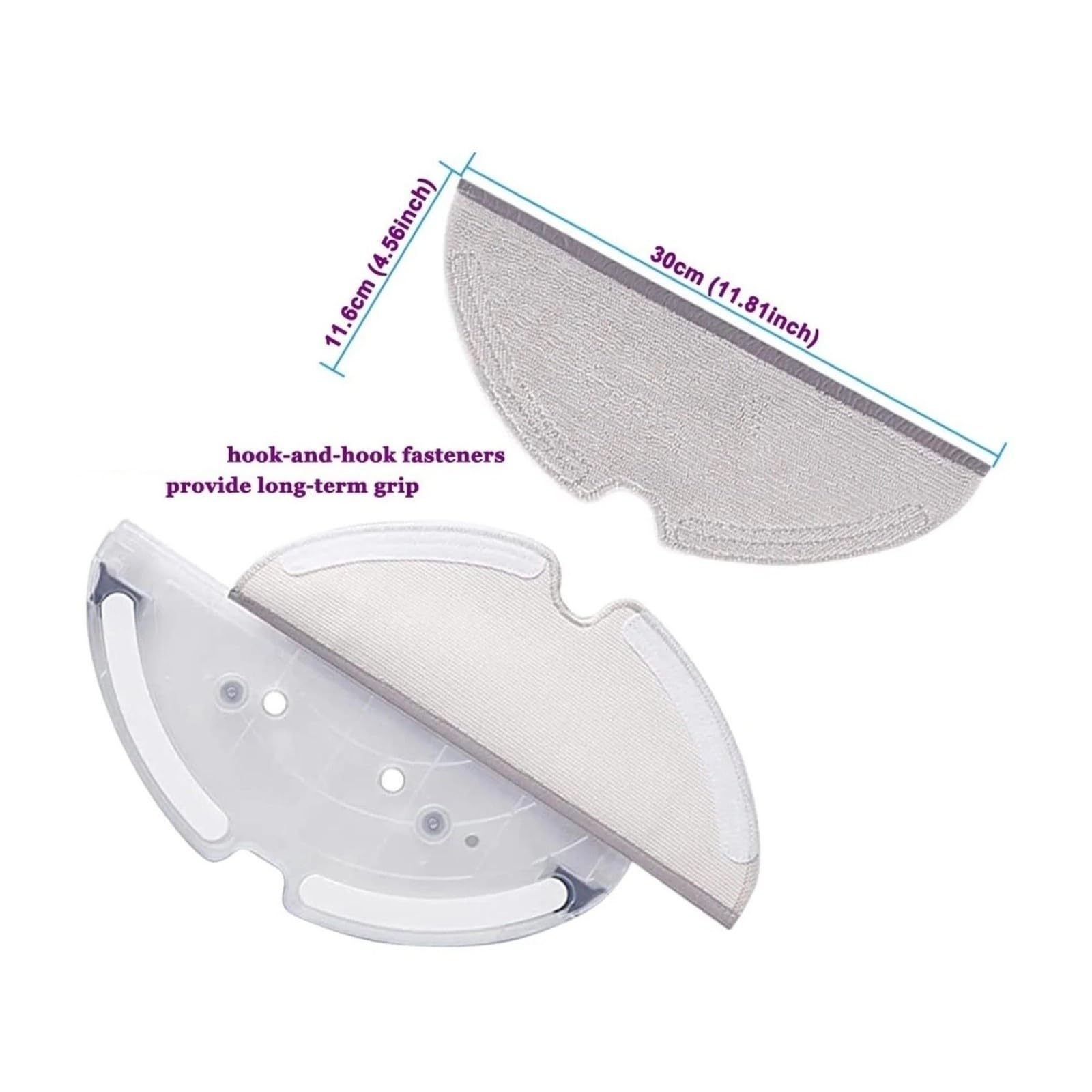 Chiffons De Nettoyage À Couverture Complète, Compatibles Avec Aspirateur Roborock,S5 S50 S51 S55 S6 S6 MAXV S5 MAX(10pcs)