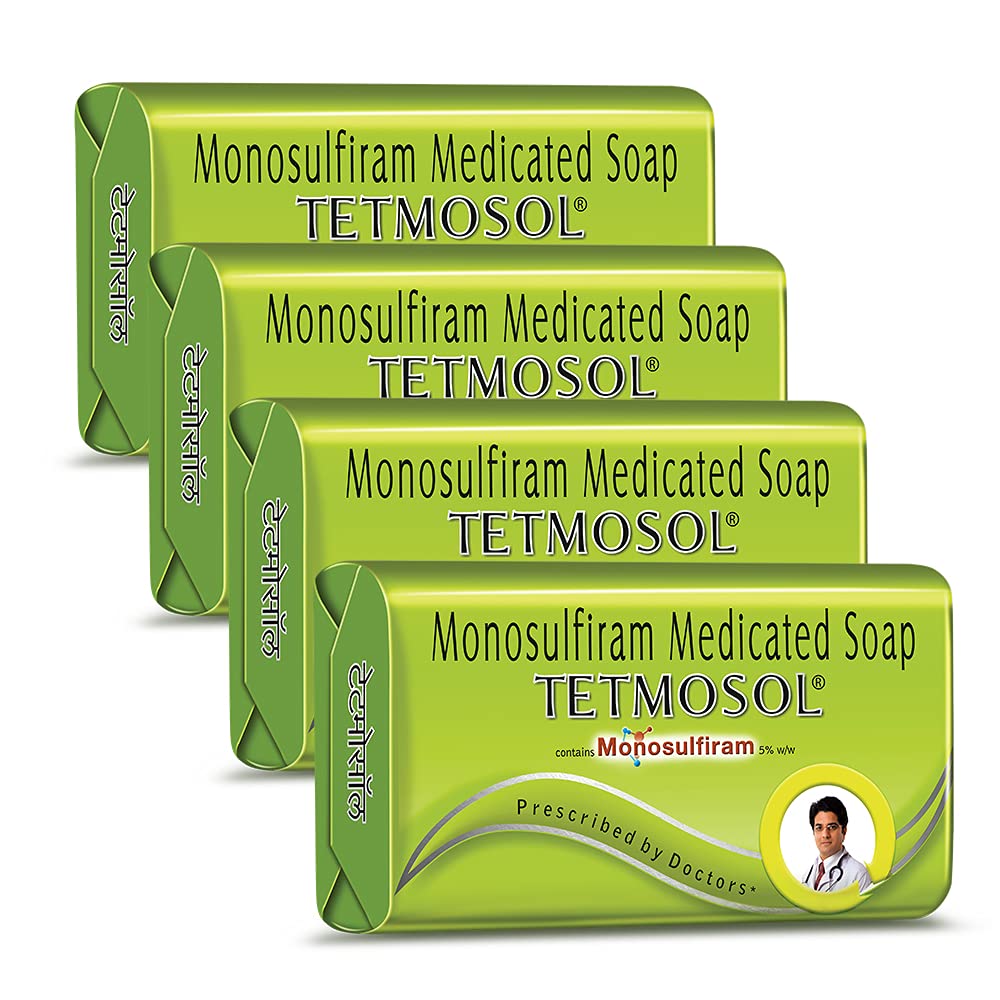 Tetmosol Medicated Soap fights skin infections, itching with lime like
