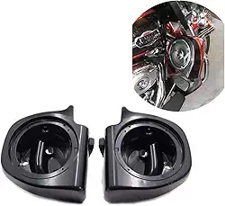 Caixa de som HTTMT HL1584-052F-R/L- 16,5 cm compatível com Harley Touring 1993-2013 carenagens ventiladas inferiores