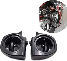 Caixa de som HTTMT HL1584-052F-R/L- 16,5 cm compatível com Harley Touring 1993-2013 carenagens ventiladas inferiores