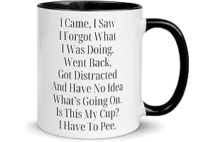 Distractable Senior's Delight: I Came I Saw I Forgot What I Was Doing Mug
