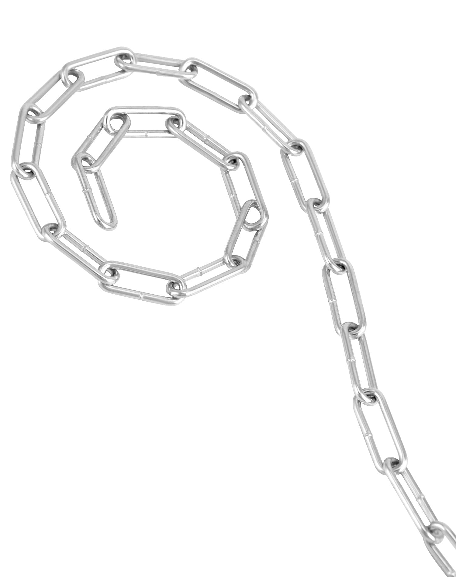 Chaîne En Acier Galvanisé 10m - Diamètre 2mm, Antirouille, Pour Suspension, Décoration Et Bricolage - 11