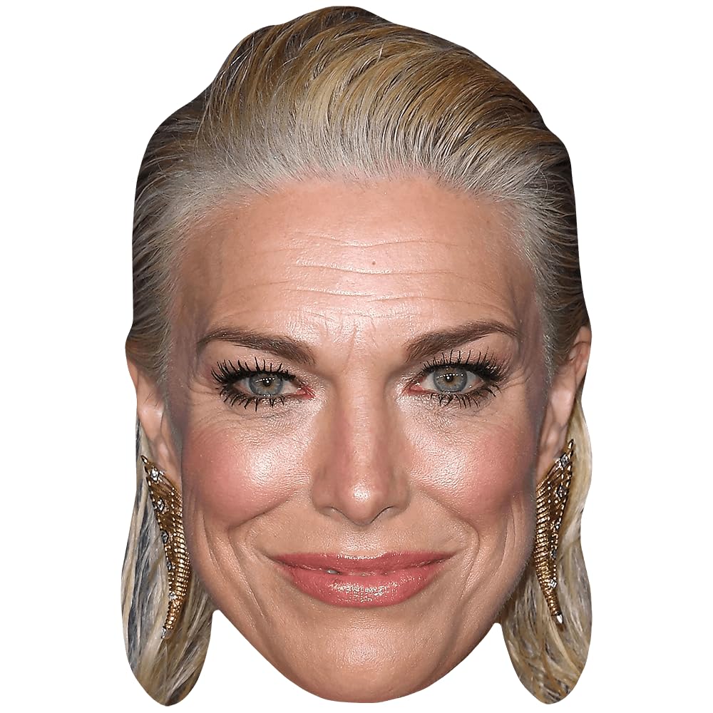 Hannah Waddingham (Earrings) Celebrity Mask, Flat Card Face, Fancy Dress Mask